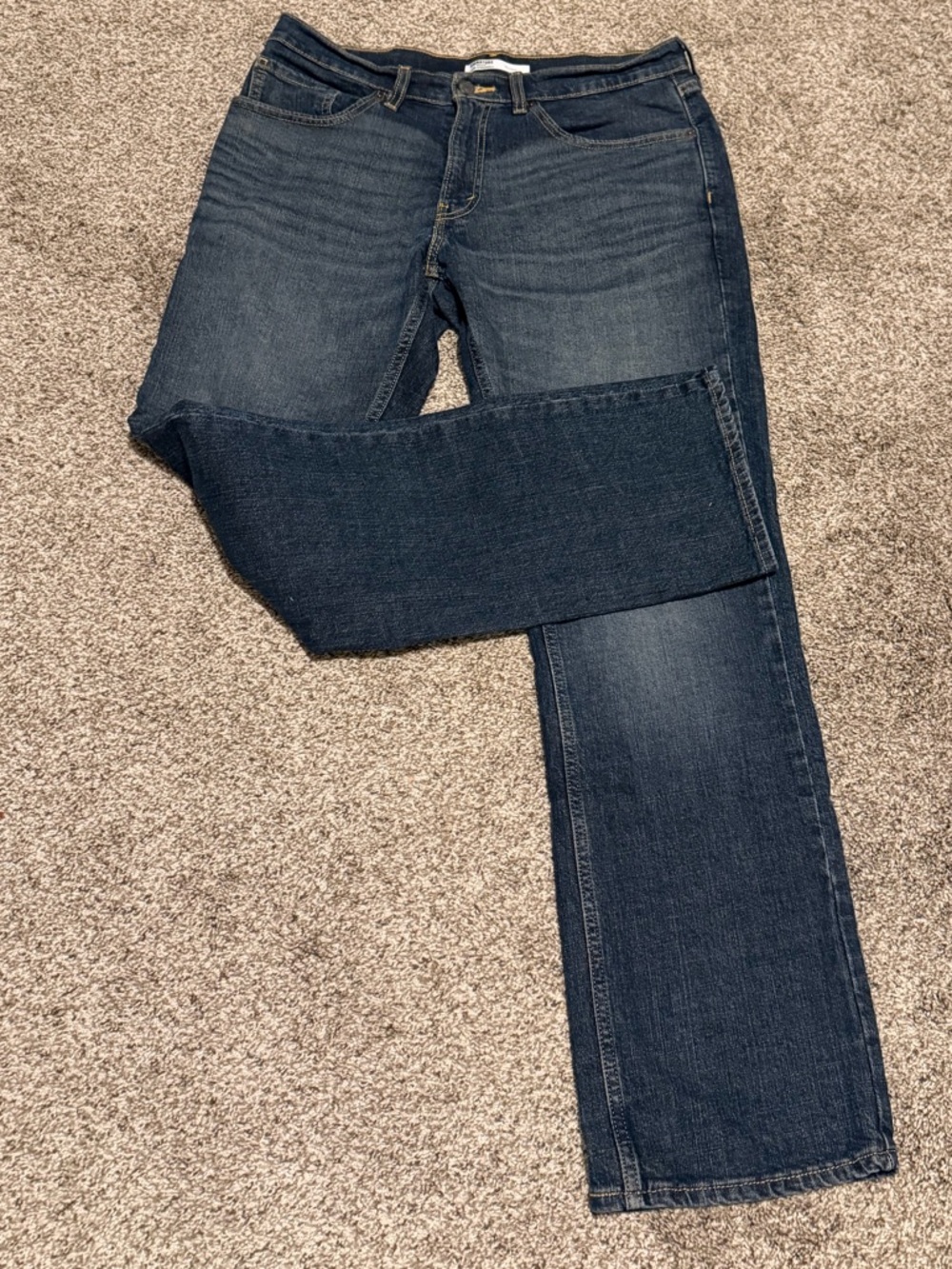 Signature by Levi Strauss Women's Dark Indigo Straight-Leg Jeans